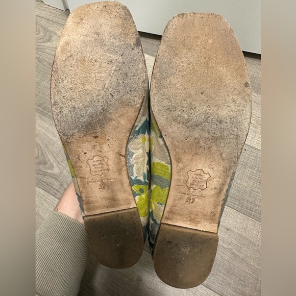 Opening Ceremony - Floral Satin Embroidered Flats - Picture 6 of 8